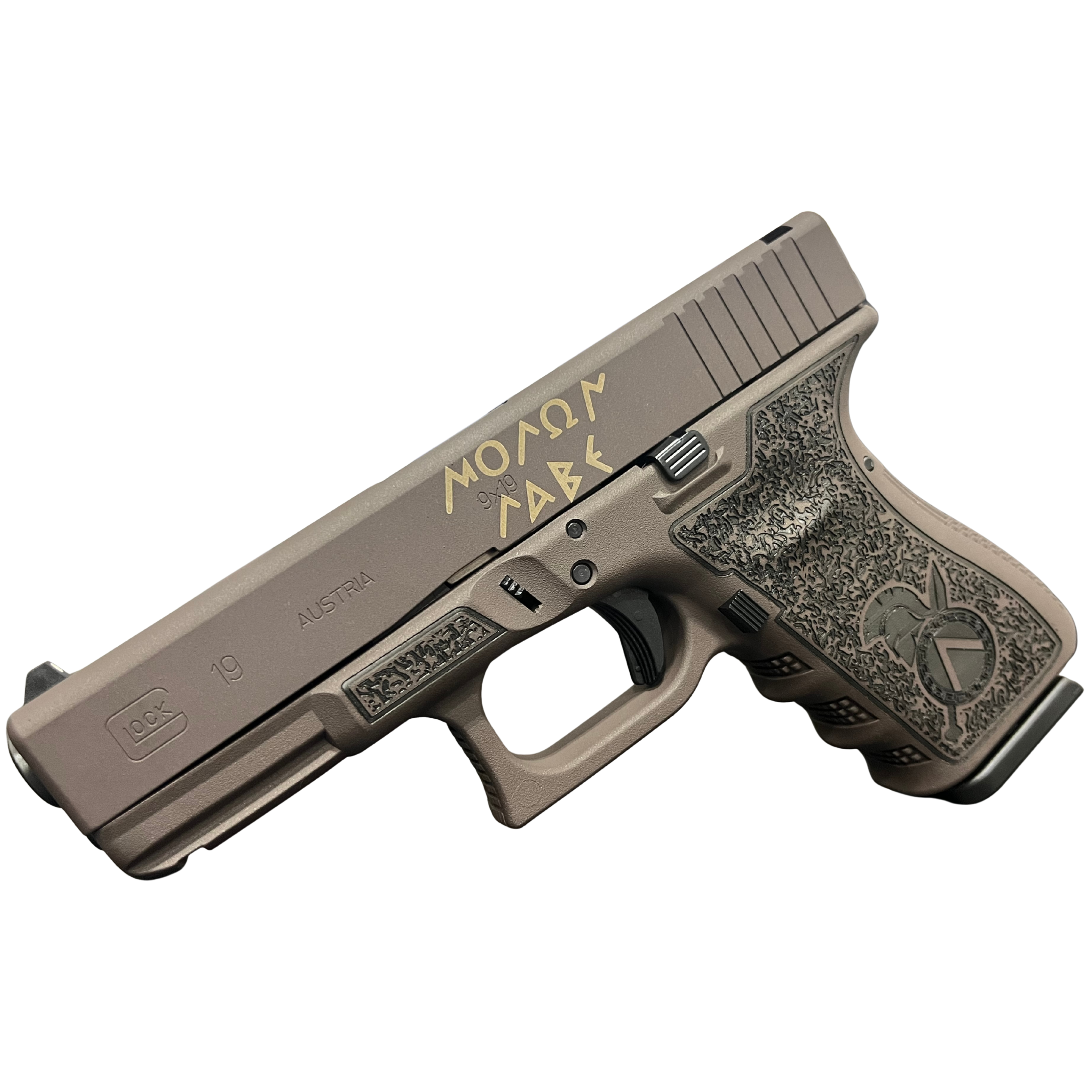 Glock GLOCK 19 Gen 3 Spartan 9mm Pistol with 4.01-inch Barrel and 2 Magazines