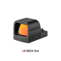 Osight OSIGHT K Red Dot Sight with 6 MOA Dot – Compact RMSc Footprint, Black