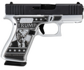 GLOCK G43X 9mm Pistol with Trump Mugshot Night Sights and Two 10-Round Magazines