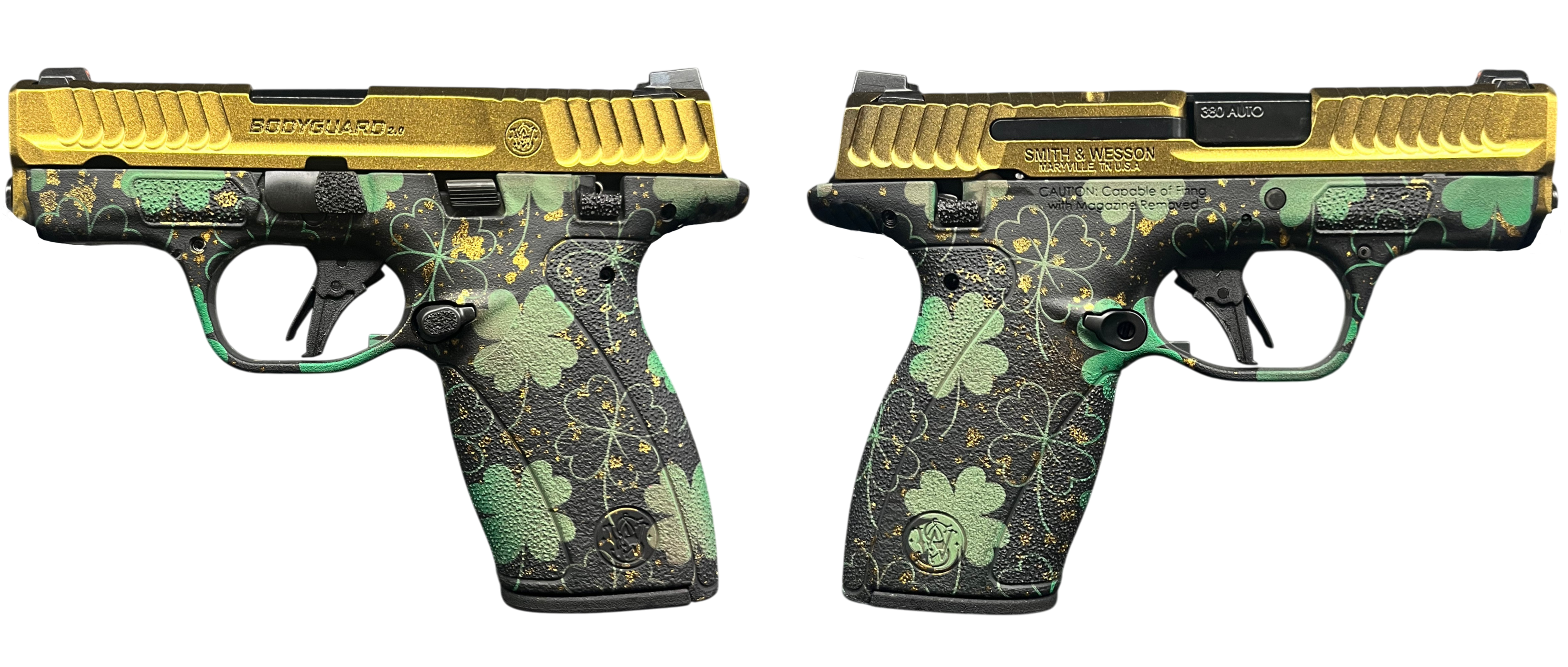 Smith & Wesson Bodyguard 2.0 MS Lucky .380 ACP with 2.75-Inch Barrel