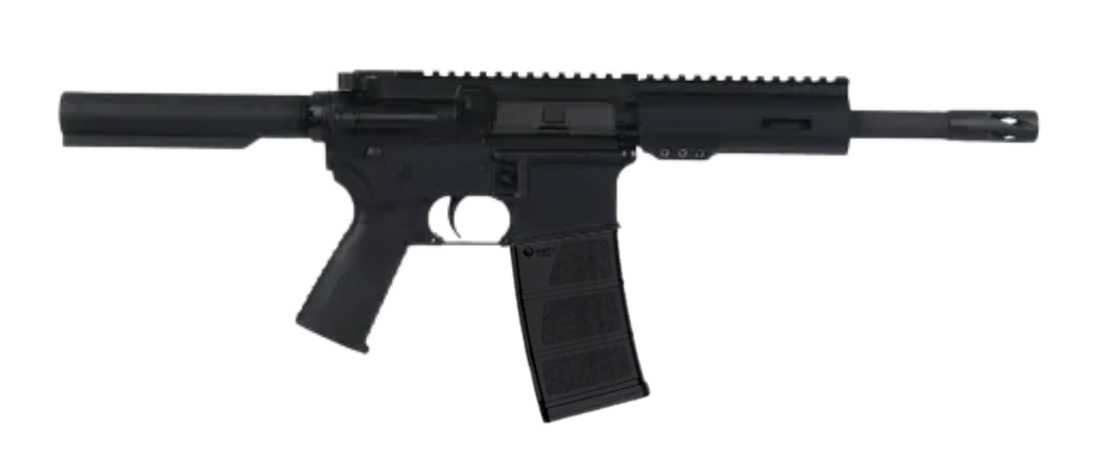 Bear Creek Arsenal .300 Blackout Pistol with 8.5-Inch Barrel and M-LOK Rail, 1-30 Round Magazine, Adjustable Stock