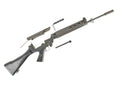 FN FAL 7.62X51MM PARTS KIT W/ POLY FURNITURE AND INTACT BARREL