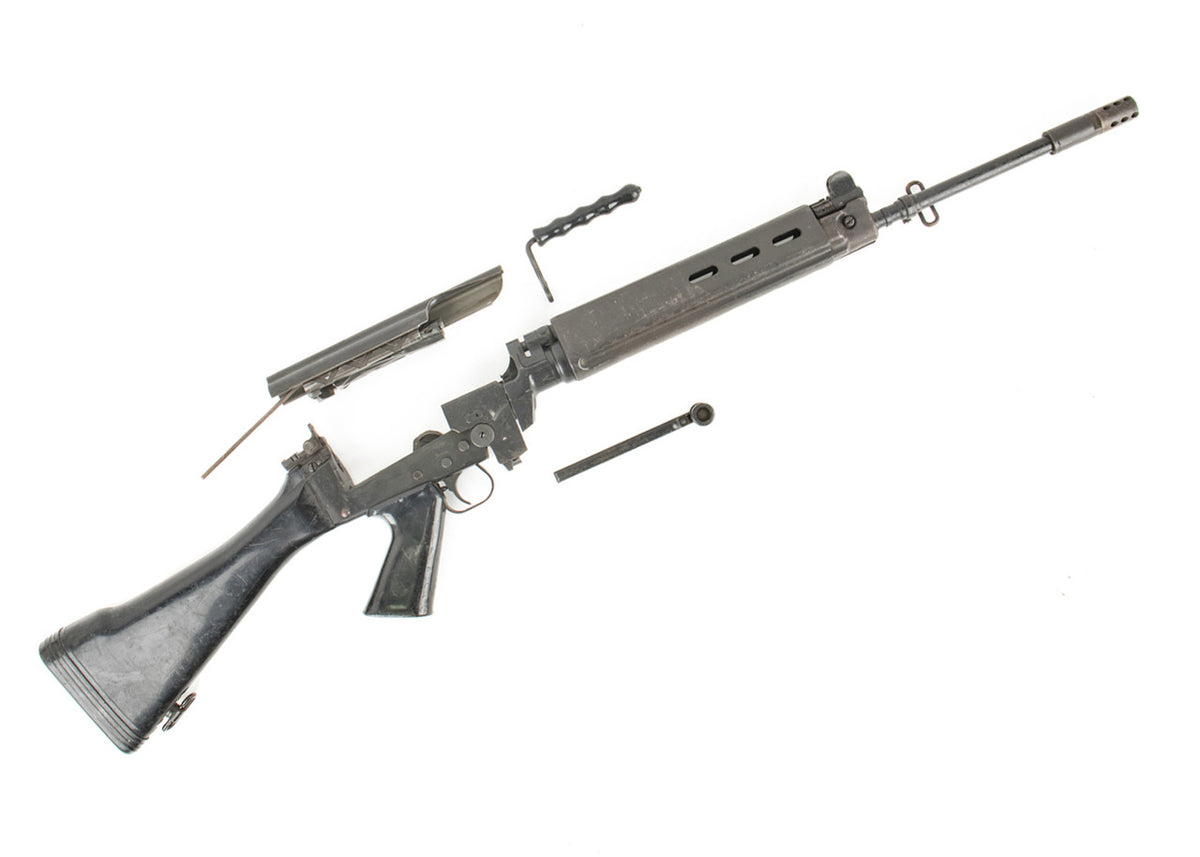 FN FAL 7.62X51MM PARTS KIT W/ POLY FURNITURE AND INTACT BARREL
