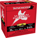 Winchester Ammo 20 Gauge 2 3/4 inch Magnum Pheasant Shotshells – 1 oz, 25 Rounds per Box
