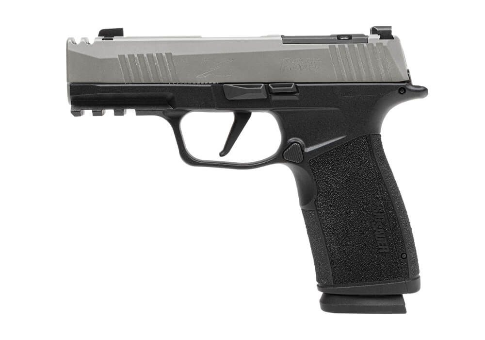 Sig Sauer P365 Macro Compact 9mm Pistol with Optics Ready Stainless Finish and 2 Magazines