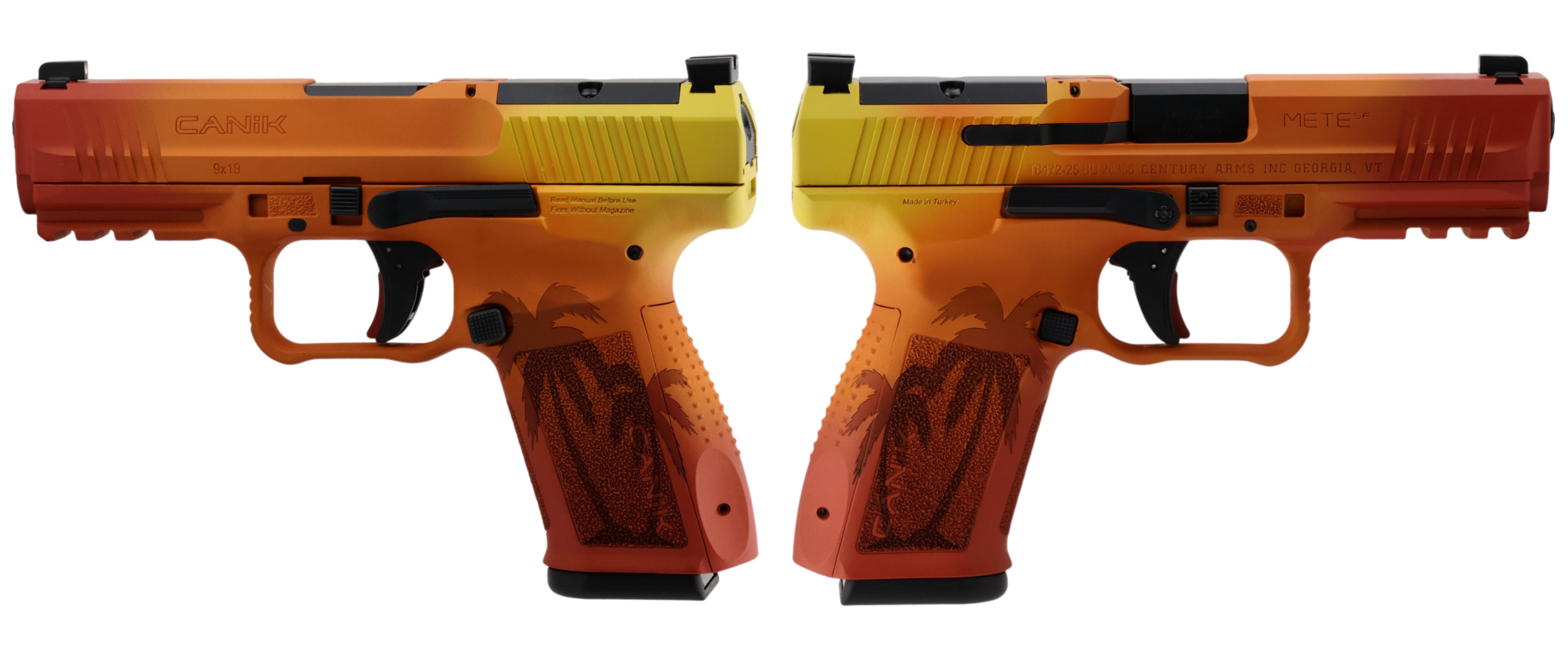 Canik Century Mete SF Sunset 9mm Pistol with 4.19-inch Barrel and 15-Round Magazine