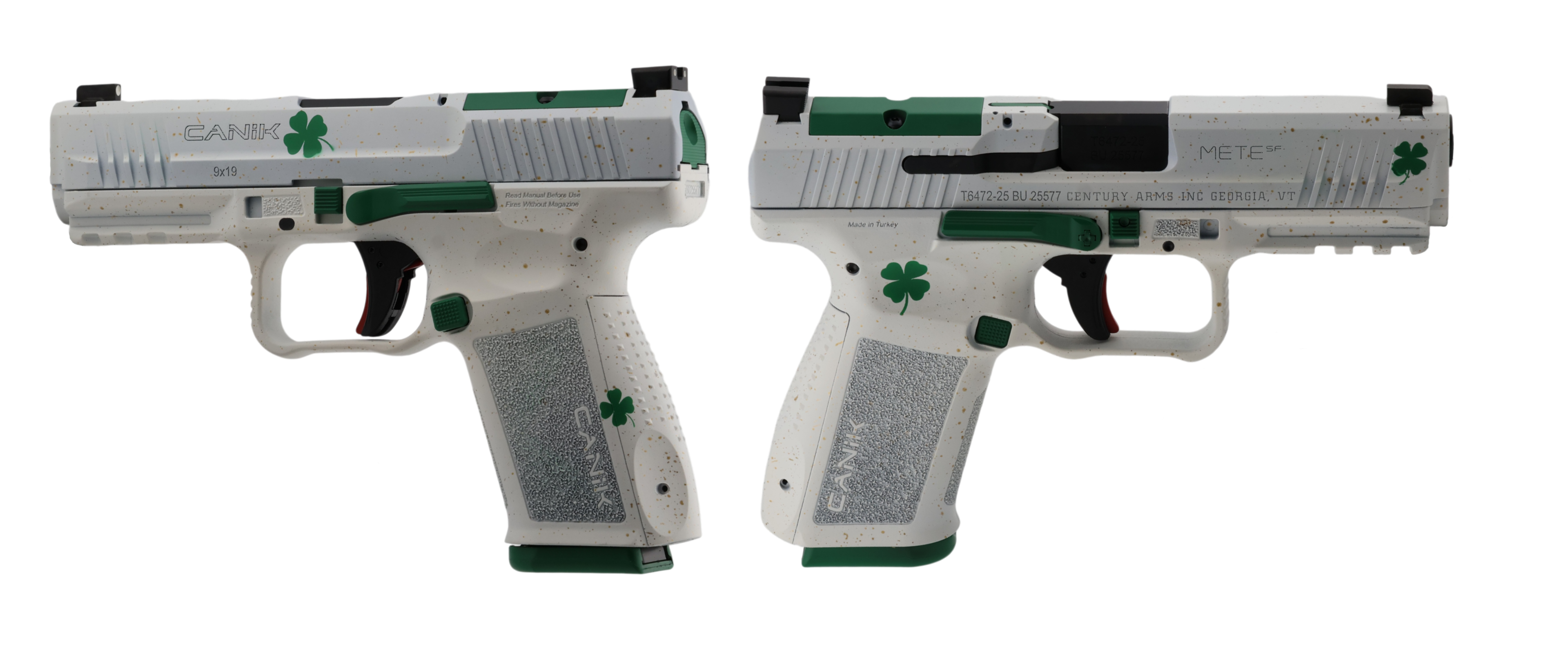 Canik Century Mete SF Lucky 9mm Pistol with 4.19-inch Barrel and 15-Round Magazine