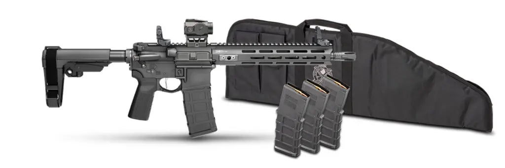 Springfield Saint Victor Gear Pack 5.56 AR Pistol with 11.5-Inch Barrel and Magpul Magazines