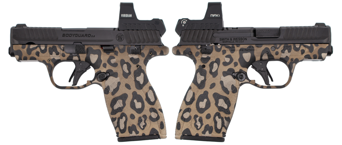 SMITH & WESSON BODYGUARD 2.0 M.S. W/ RFX1 OPTIC LEOPARD PRINT 380ACP PISTOL 2.75" 1-10RD 1-12RD