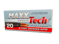 MAXXTECH 7.62X39 STEEL CASE 123GR FMJ 20RD/BX 30BX/CS