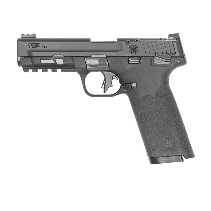 Smith & Wesson M&P 22X Pistol in .22 Long with 4.1-inch Barrel and Fiber Optic Sights