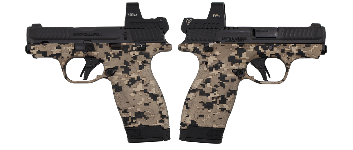 SMITH & WESSON BODYGUARD 2.0 DIGITAL CAMO M.S. W/ RFX1 OPTIC 380ACP PISTOL 2.75" 1-10RD 1-12RD