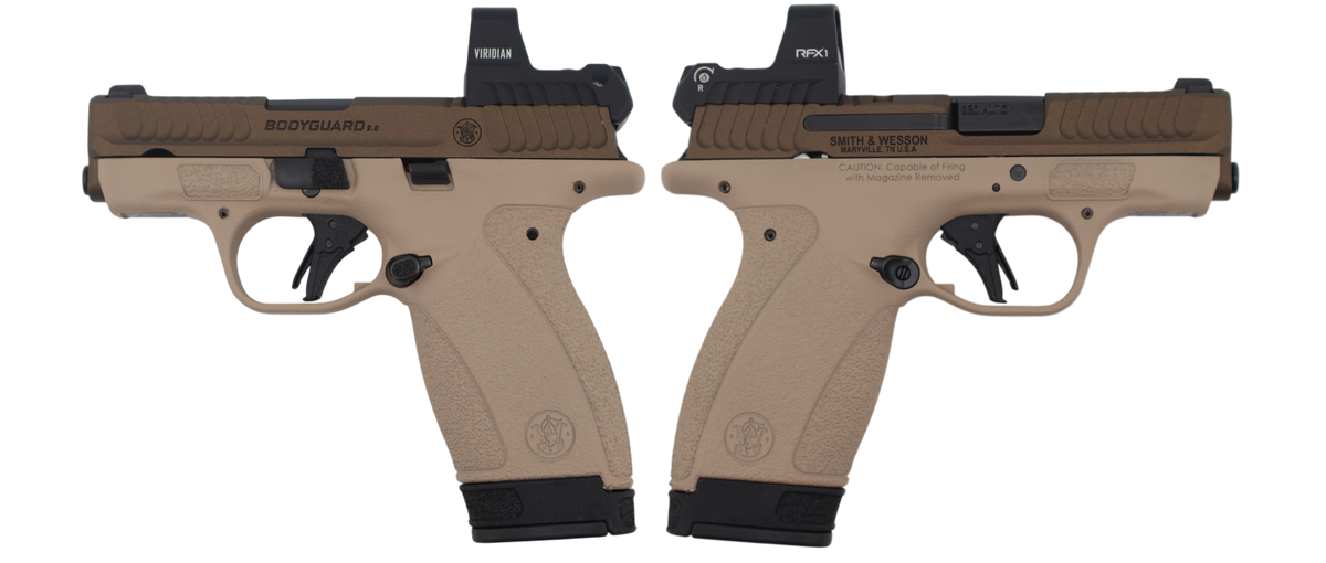 SMITH & WESSON BODYGUARD 2.0 NMS W/ RFX1 OPTIC 380ACP PISTOL 2.75" 1-10RD 1-12RD