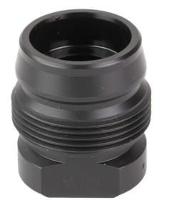 Dead Air Xeno Exro Mount for P Series Suppressors in Black – 5/8-32 Thread Compatibility