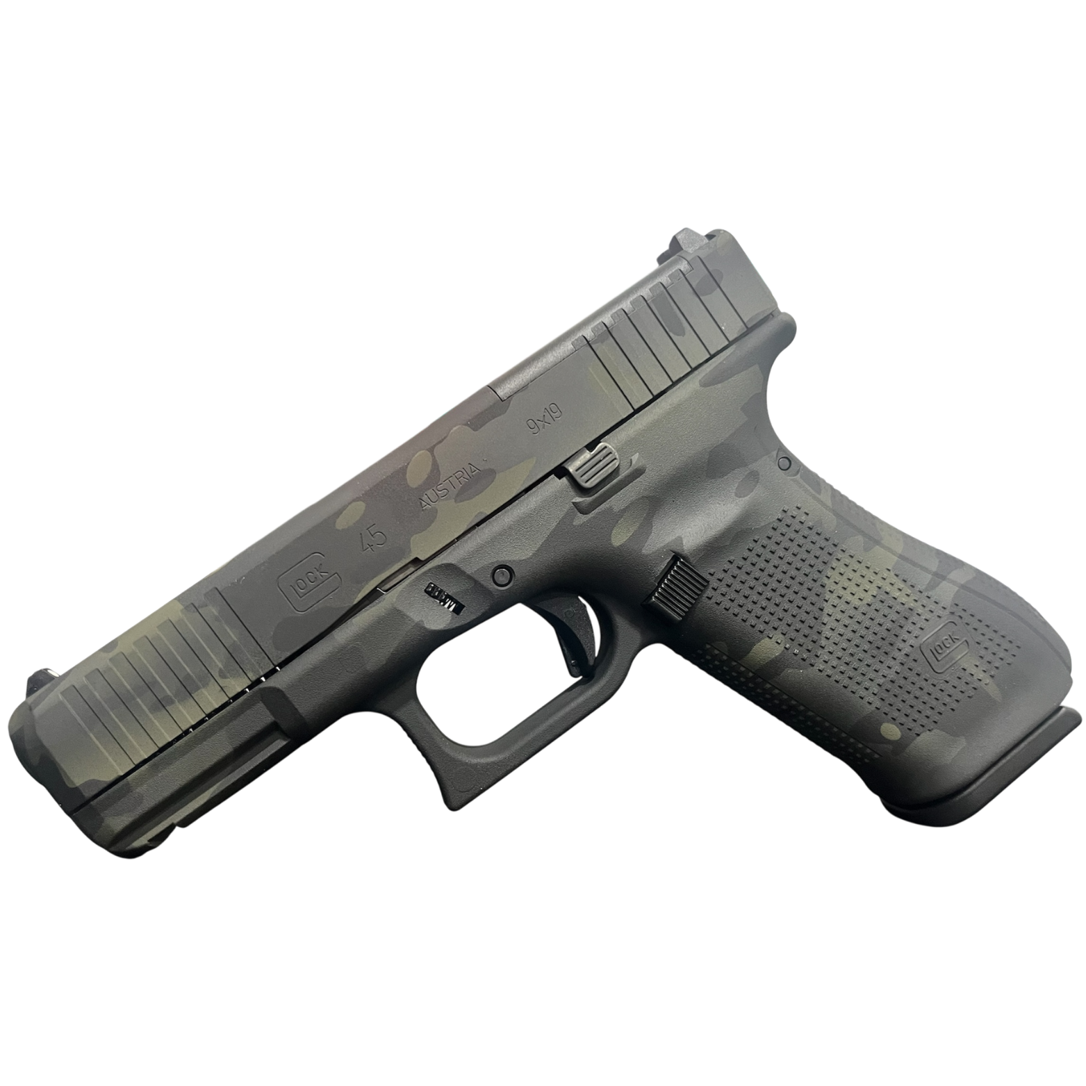 Glock G45 Gen 5 MOS Black Multicam 9mm Pistol - 3 Magazines Included