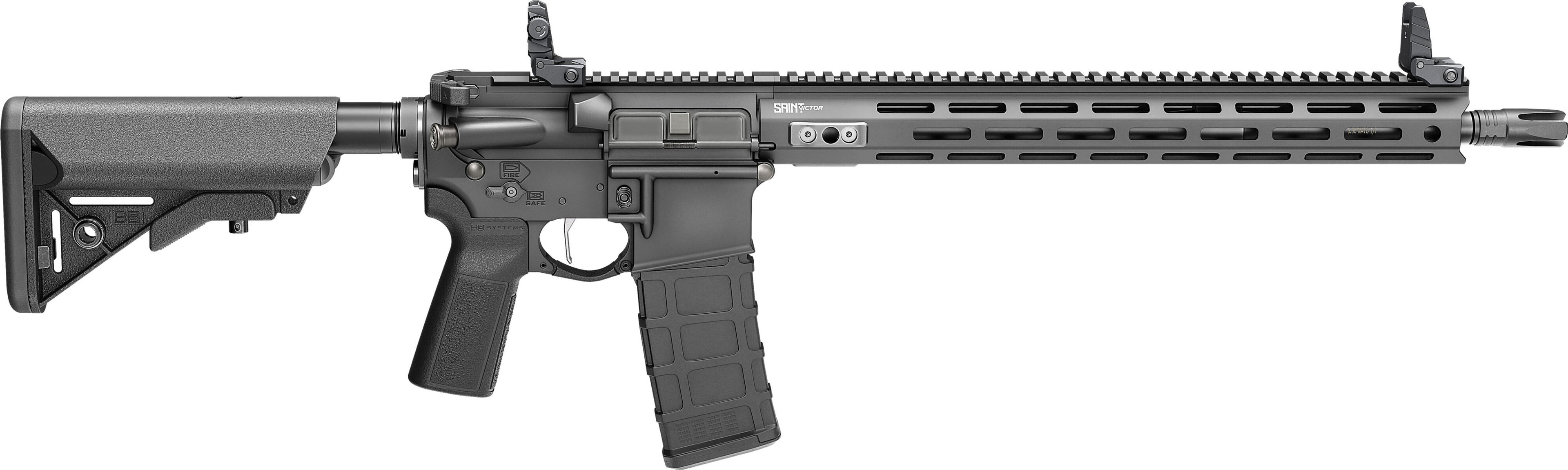 Springfield Saint Victor V2 5.56 Rifle with 16-Inch Barrel and Magpul Magazine