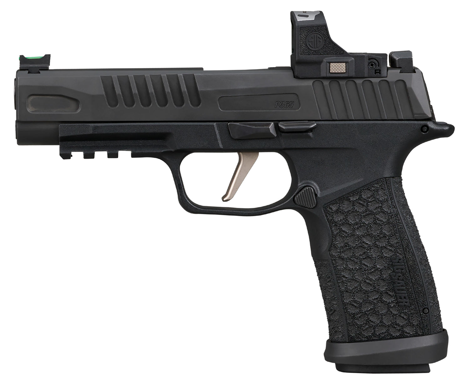 Sig Sauer P365 XF 9mm 4.3-Inch Black Nitron Finish with LXG Grip and Romeo RS Sights