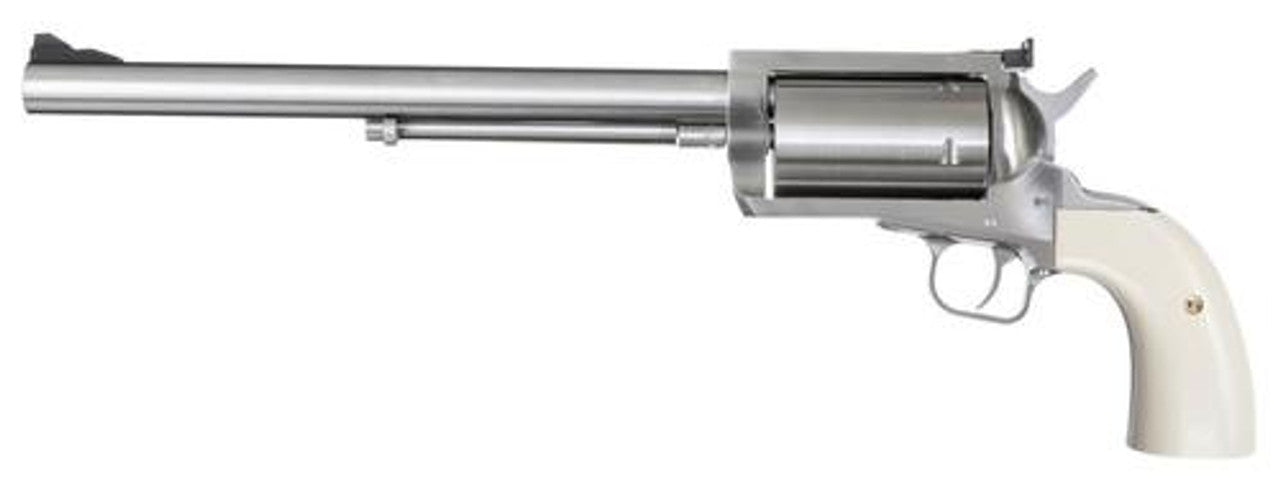 Magnum Research BFR500SW10B .500 S&W Revolver with 10-Inch Barrel and White Laminate Grips