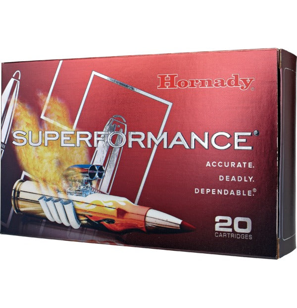 Hornady .308 Winchester 180 Grain Super Shock Tip Rifle Ammo - 20 Rounds per Box