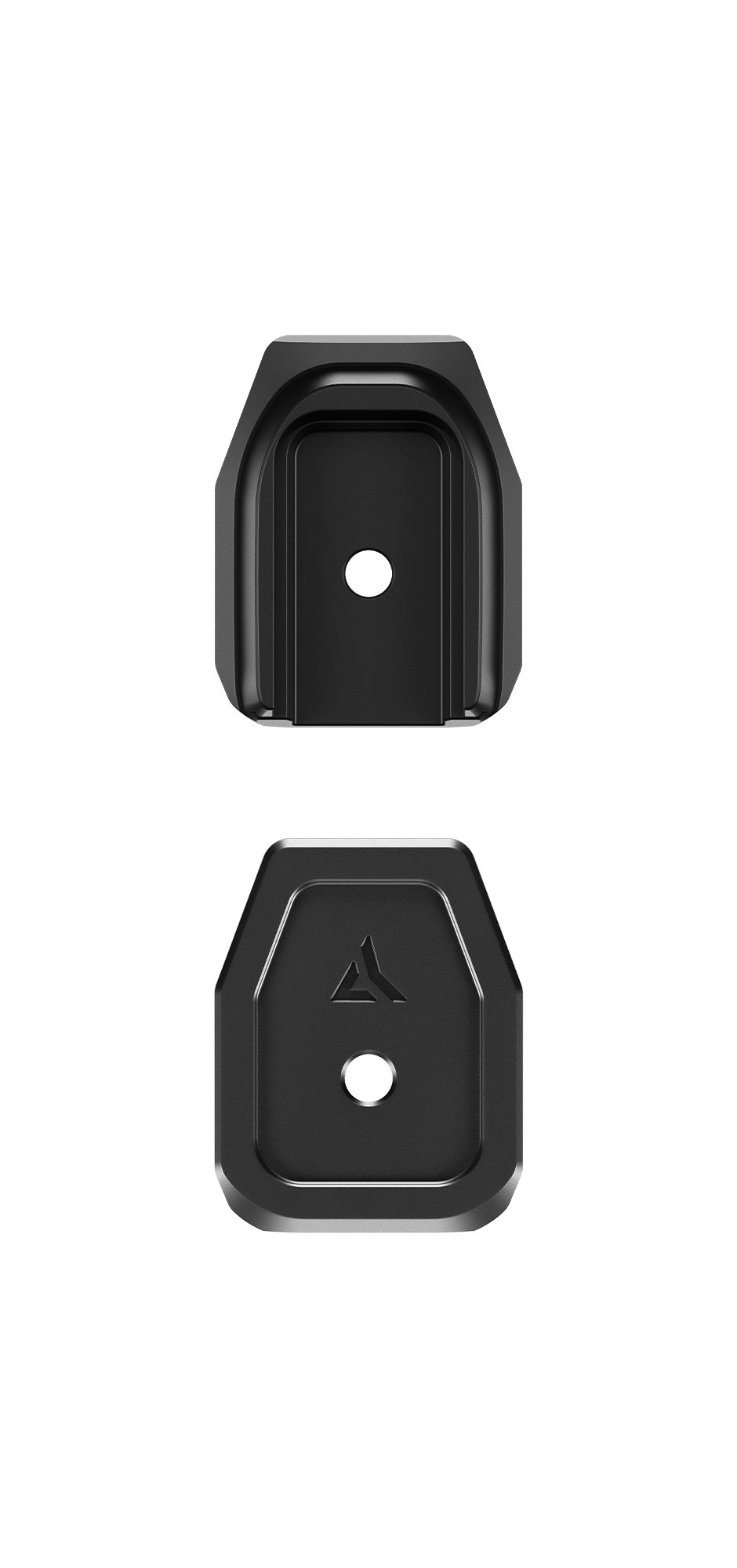 Radian Weapons Magazine Basepad for Glock G19/23/44/49 — Black, Pack of 2