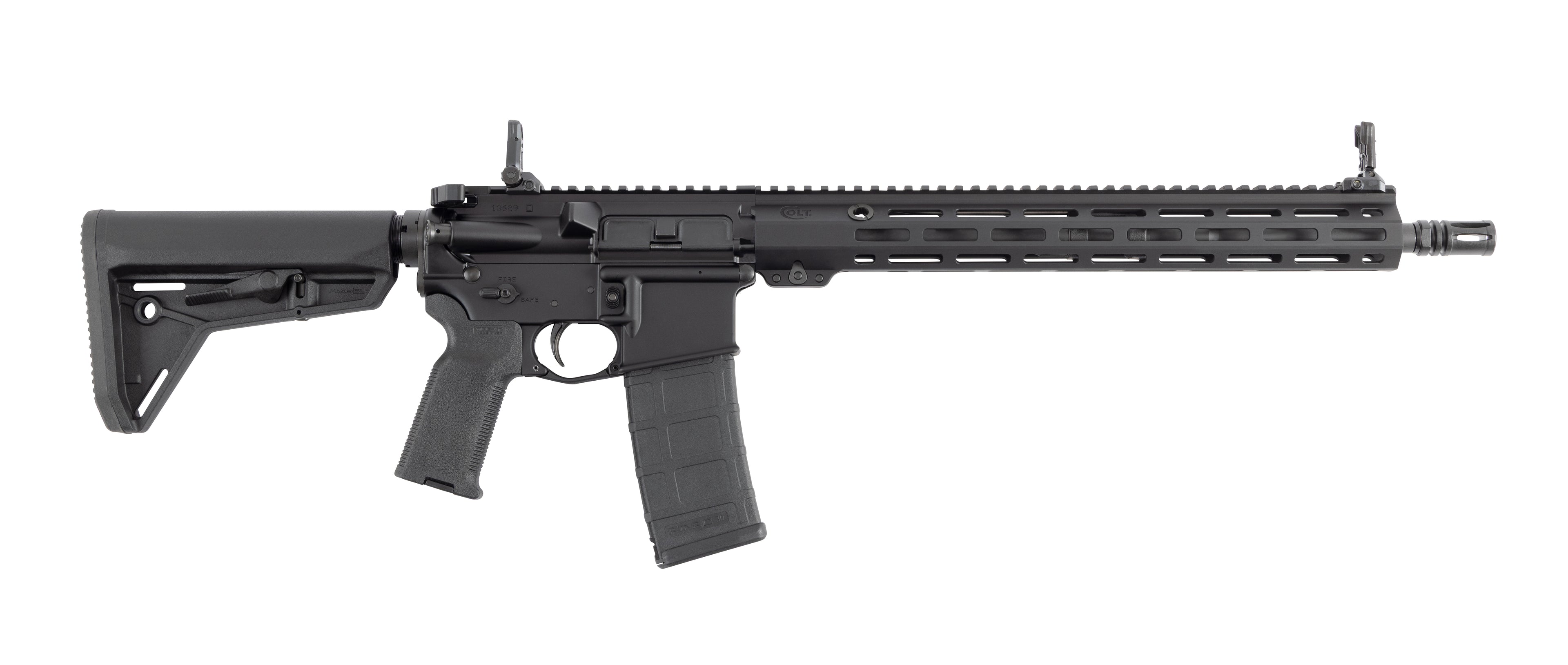 Colt Mfg LE6920-EPRII-PRO Enhanced Patrol Rifle 5.56mm with Magpul MBUS Sights, Matte Black Finish