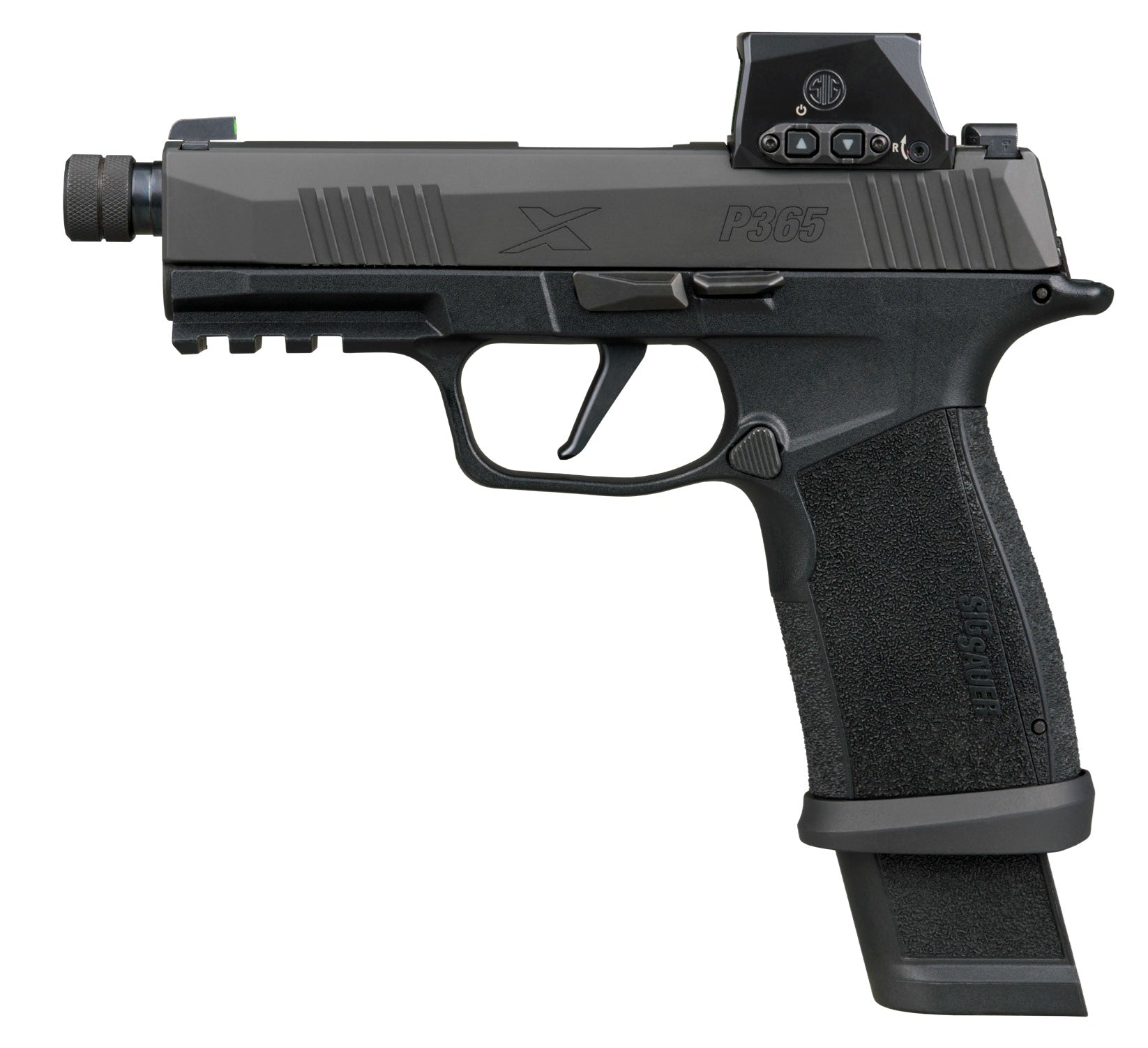 SIG Sauer P365X Macro TacOps with Romeo X Sight - 9mm, 4.3-inch Barrel, 21+1 Capacity