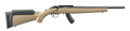 RUGER AMERICAN 22MAG RIFLE 16" T.B. FDE SYNTHETIC 1-9RD MAG