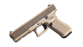 Glock GLOCK 17 Gen 5 FS Two-Tone 9mm Pistol - Tan/Bronze Finish with 3 Magazines