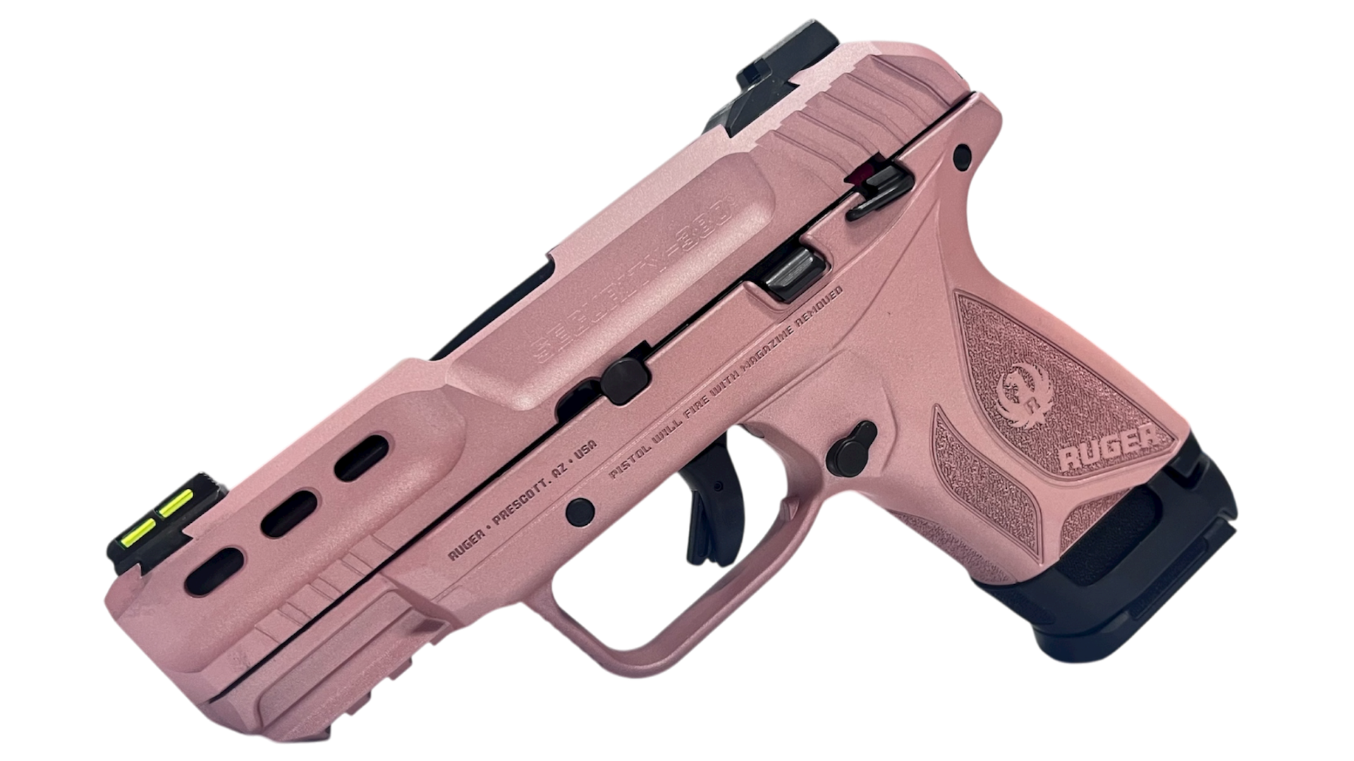 Ruger Security-380ACP Rose Gold Pistol with 3.42-Inch Barrel and 15-Round Capacity