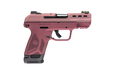 Ruger Security 380ACP Two Tone Blush Pistol with 3.42-Inch Barrel - 15+1 Rounds, Black Finish with Front Sight