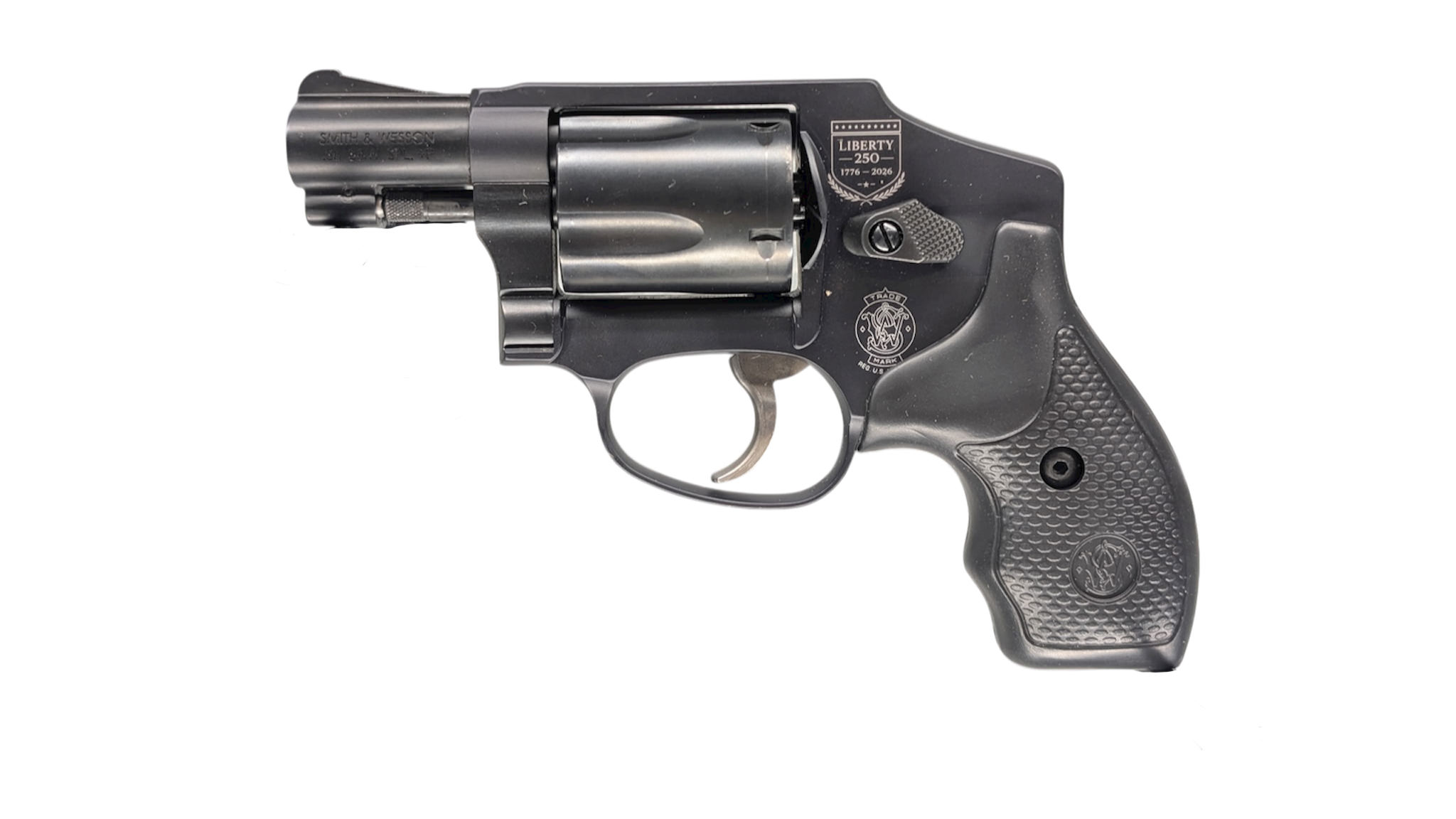 Smith & Wesson 442 Airweight Liberty 250th No Lock .38 Special, 1.875-inch Barrel, 5-Round DAO