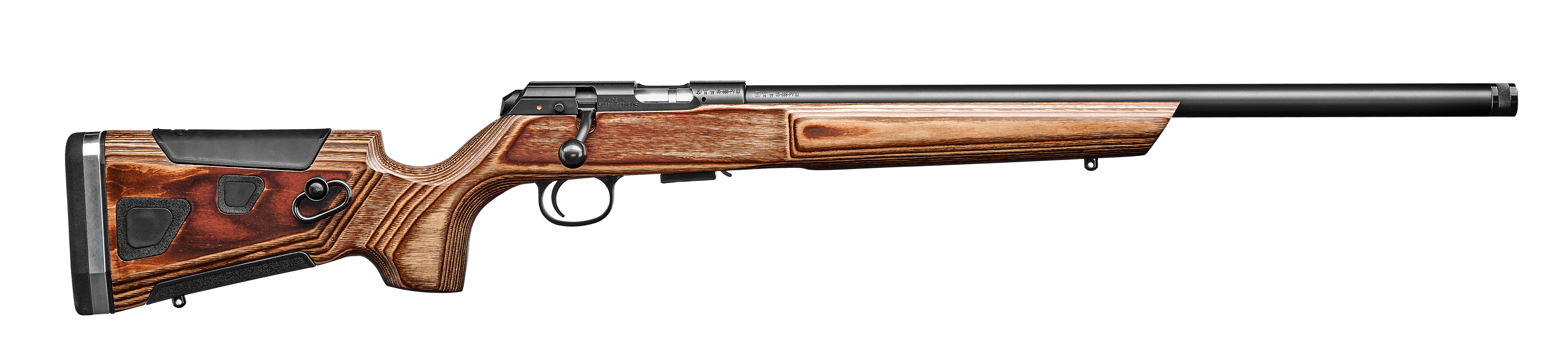 CZ 457 AT-ONE Varmint .22LR Bolt-Action Rifle with 24-Inch Heavy Barrel and Boyds Adjustable Wood Stock