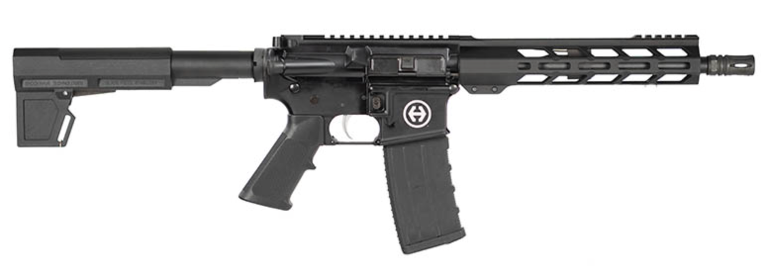 Hi Point HP15P 5.56mm Pistol with 10.5-inch Barrel and MLOK Black Blade/Brace