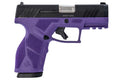 Taurus GX2 9mm 3.38-inch Deep Purple & Black Semi-Auto Pistol with Two 13-Round Magazines