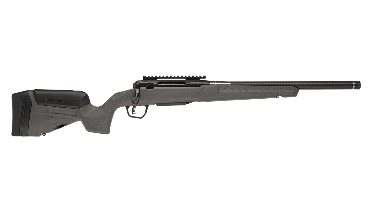 Savage 110 Carbon Hunter 300 Win Mag Rifle with 20-inch Threaded Barrel and Cerakote Finish