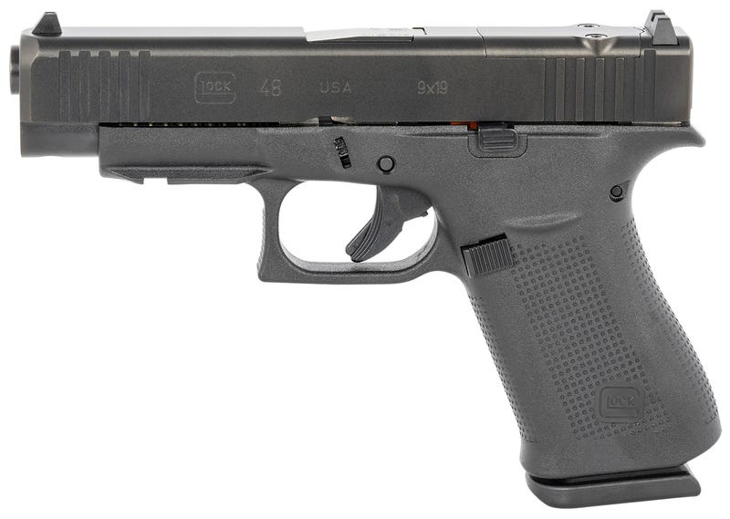 Glock G48 MOS 9mm Pistol with 4.02-inch Barrel and Two Magazines