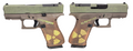 Glock G43X MOS Doomday 9mm Pistol with 3.39-inch Fixed Barrel and 2 Magazines