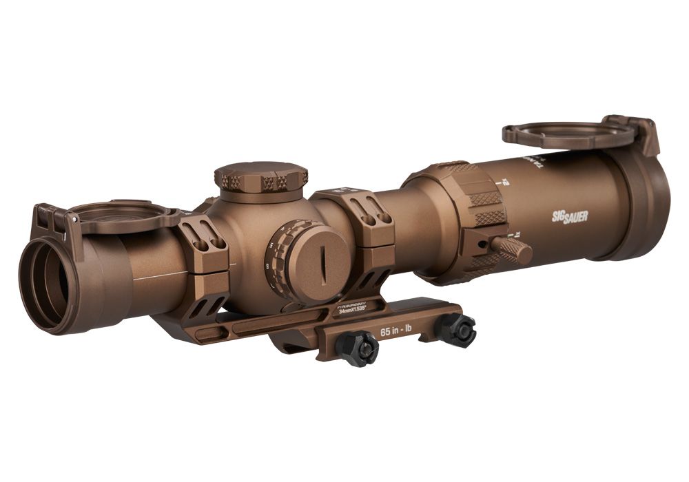 Sig Sauer Tango MSR 1-10x26 Rifle Scope with Coyote Finish and Illuminated Reticle