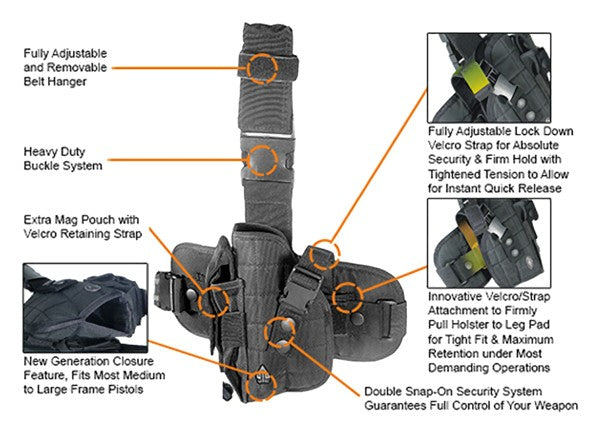 UTG HOLSTER SPECIAL OPS LEFT