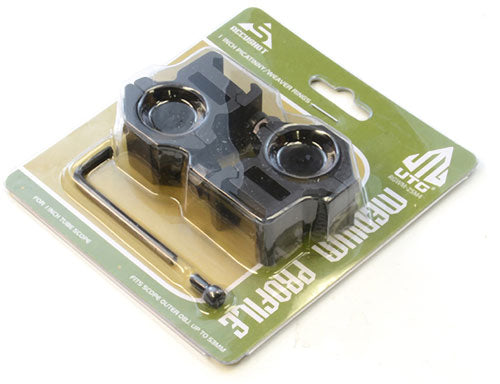 UTG RINGS 1" MEDIUM PROFILE