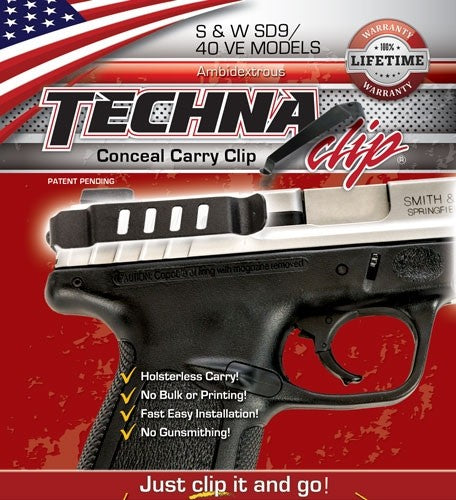 TECHNA CLIP HANDGUN RETENTION