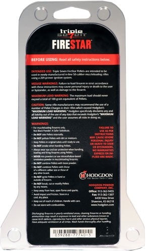 HODGDON TRIPLE SEVEN FIRESTAR